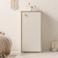 아린 문달린선반 아기가구 수납장 4단 400 장난감장, 크림화이트