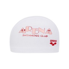아레나 레터몽 아동 실리코팅수모 A6AC1AL51WHT, WHT