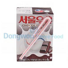 서울우유 멸균 초코우유, 200ml, 18개