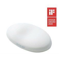 dimp gel 日本製 舒壓墊 護腕墊 滑鼠墊, 杏白-(MOH-DG01WH), 1個