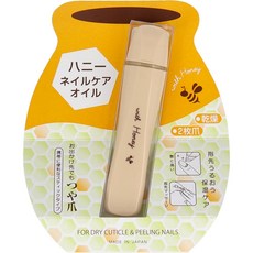池本刷子工業 蜂蜜指甲護理油 乾燥指緣保濕護理, 1個, 一個