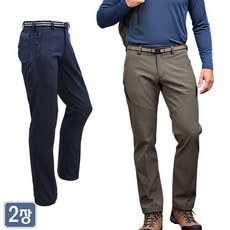 1+1 야인시대 봄가을 남성 스판 등산팬츠 WD802 지퍼포켓 일상 외출복