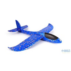 小胡玩具 48CM手拋飛機 泡沫飛機 迴旋飛機 手拋特技飛機 兒童玩具【小胡玩具(電子發票)】, 大-48CM(隨機不挑色), 1個, 隨機不挑色