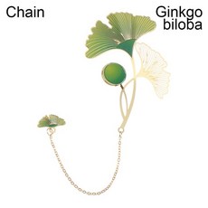 북마크 북클립 북마커 금속책갈피 1 pcs 금속 책갈피 중국 스타일 빈티지 크리 에이 티브 연꽃 장미 잎 정맥 중공 펜던트 살구 잎 책갈피 선물, chain ginkgo biloba
