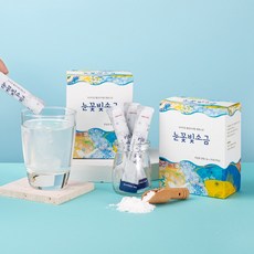 눈꽃빛소금 1200도 미네랄 알칼리 휴대용 스틱 용융소금, 4g, 30개