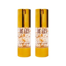 DEARS 金箔嫩白保濕凝露 深層滋潤 提亮膚色 展現透亮光澤, 2個, 30ml