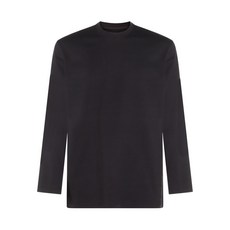 Y3 로고 프린트 긴소매 티셔츠