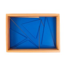 GHSHOP 보드 게임 형상 퍼즐 교육 건설 삼각형 생일 선물 뇌 티저 퍼즐 남학생을위한 퍼즐 퍼즐, 블루 26x17x3cm, 여러 가지 빛깔의, 멍청한, 1개