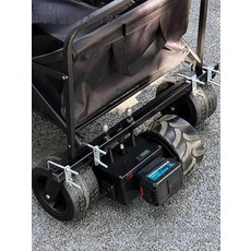 캠핑카 전동 모듈 접이식 리모컨 자동 수레 소형 전동차, 1개, 리모컨 포함 15km