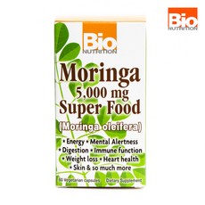 Bio Nutrition 辣木SuperFood素食膠囊 5000mg, 1個, 60 件