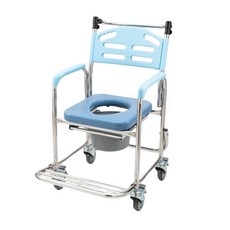 來而康 行健 ST-A135 不鏽鋼洗澡便盆椅, 1個, 單一色系