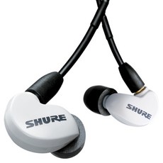 슈어 AONIC 215 UNI 인이어 이어폰 SHURE SE215 UNI 모니터 유선 이어셋 [삼아정품], 화이트