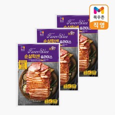목우촌 주부9단 순살학센 슬라이스, 3개, 500g
