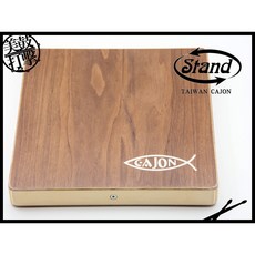 美鼓打擊 Stand 200 原木款旅行木箱鼓 方便收納攜帶, 1個
