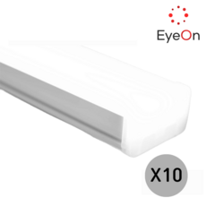 아이온 AS2년 주차장등 60W 1200mm 아주밝음(100lm/W) 일자등 멀티등 형광등 주광색(6500K), 10개