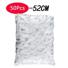 KK 50개입 일회용 커버 비닐랩 등급 채소 비닐봉투 가정용 탄성, 52cm, 1