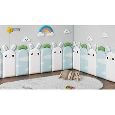 벽매트 쿠션 안전문 울타리 안전 벽가드 대형 충돌방지, 1개