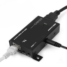 RJ45 이더넷 신호증폭기 50M 거리연장기 HDMI 익스텐더 데스크탑 모니터