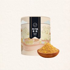 飼糧倉 寵物肉鬆 5種口味 無添加澱粉 純肉手作香鬆 挑食救星 犬貓適用 拌飯好幫, 1個, 魚子醬香鬆150g/罐