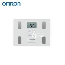 歐姆龍OMRON HBF-235 體重體脂計，健康管理，非醫療使用，精準測量體重體脂率，掌握身體組成變化, 白, 1個