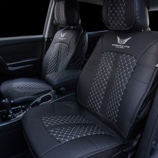 차량용 좌석시트 시트커버 차량방석 자동차용품 리무진시트 프라임 디엘 앞좌석 1P, 브라운