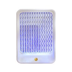 EDISON 愛迪生 藍光掛壁式電擊捕蚊燈 電蚊拍二合一, 壁掛立式藍光二合一電擊捕蚊燈