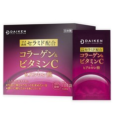 大研生醫 膠原蛋白&維他命C&玻尿酸粉 15包入, 105g, 1盒