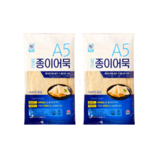 5분마켓 대림 A5얇은종이어묵 사각어묵 얇은어묵, 2개, 300g
