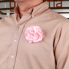 살림냥냥 꽃 코사지 살구핑크 8cm 코사지브로치