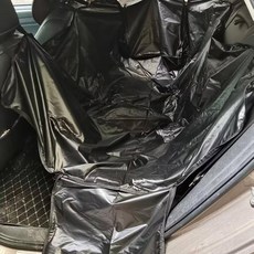 寵物車載墊 耐磨防水 加厚牛津布後排坐墊, F7薄款黑邊全包圍後排坐墊, 1個