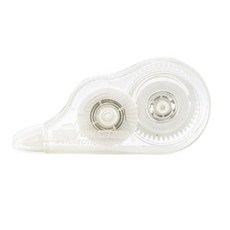 휴대용 수정테이프 펜지우개 1개 8cm 화이트 파우치 가방속 외출준비 미니 필기구
