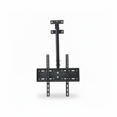 通用伸縮旋轉電視吊掛架 適用26-60吋螢幕 承重30KG 可360度旋轉 高低傾斜調整, 1個, 26~60吋_竿54~90cm #1