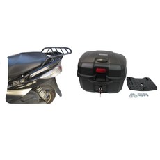 新北新莊箱架屋 勁戰二代 長版後架 貨架 漢堡架 B009 後箱與架合購價, 勁戰二代長版 後箱架 +B009手提後箱