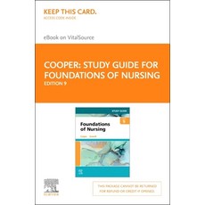 (영문도서) Study Guide for Foundations of Nursing - Elsevier eBook on Vitalsource (Retail Access Card) Hardcover, English, 9780323827102