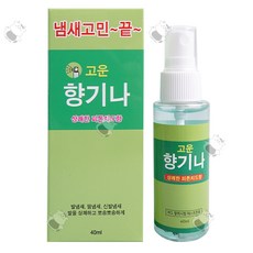고운 향기나 피톤치드향 풋스프레이 발냄새 땀냄새 신발냄새 탈취, 40ml, 1개, 1개입
