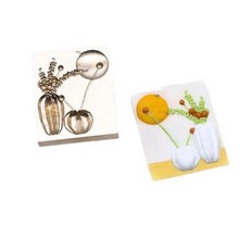초대장 실링 스탬프 교체형 헤드 연꽃 1개 25mm, 11