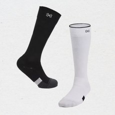 언더아머 11 UA 알토 여성 니삭스 골프양말 1379499 429125, 1+1 (화이트)M