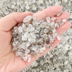 천연 크리스탈 진짜 보석 자갈 칩 바위 레이키 에너지 영적 치유 어항 수족관 장식, clear quartz, 200g, 1개