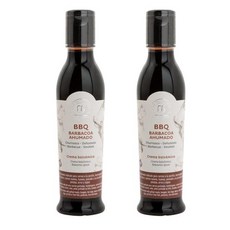 스페인 클럽 델 구르멧 CLUB DEL GOURMET BBQ 훈제 바베큐 크림 발사믹 식초, 2개, 220g