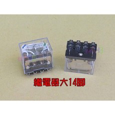 中間繼電器大14腳 LY4NJ HH64P LY4SN RH4B 瞬時小型繼電器 220v 110v 24v 12v, 底座 無繼電器, 1個