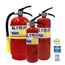 국산 ABC 축압식 분말 소화기 차량용/가정용/산업용, 국내산 ABC 축압식 분말 소화기 1.5kg, 1개