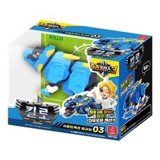 오로라 쥬라기캅스3 사운드액션 피규어3 킬로 all+2861we