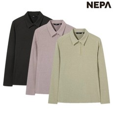 네파 여성 가을 겨울 카라티 리사이클 기모 폴로티셔츠 7L85216 YHT440 VYI447