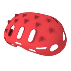 Quest3 헤드셋을 위한 스타일리시한 실리콘 쉘 미끄럼 방지 미끄럼 방지 그립, Red