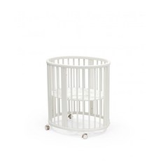 STOKKE Sleepi V3 迷你嬰兒床 (不含床墊) - THE BABY育兒選物店 台灣總代理原廠正貨, 白色