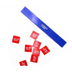 길이로 알아보는 분스 퍼센트타일 교구 유아용 수학교재 아이학습 숫자학습 학습용 아이용