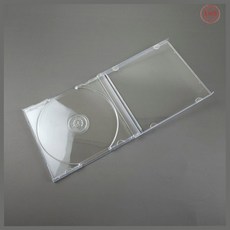 앞뒤 투명 표지 삽입용 CD 공케이스 싱글 미디어 데이터 디스크 정리 보관용, A 싱글 1개