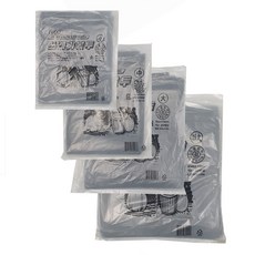 다목적 검정 비닐 분리수거 재활용 쓰레기봉투 100L, 1개