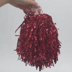 치어리딩 반짝이 응원수술 빨강 치어리더응원수술