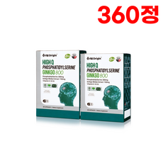 엔젯오리진 포스파티딜세린 징코 800, 60정, 6개